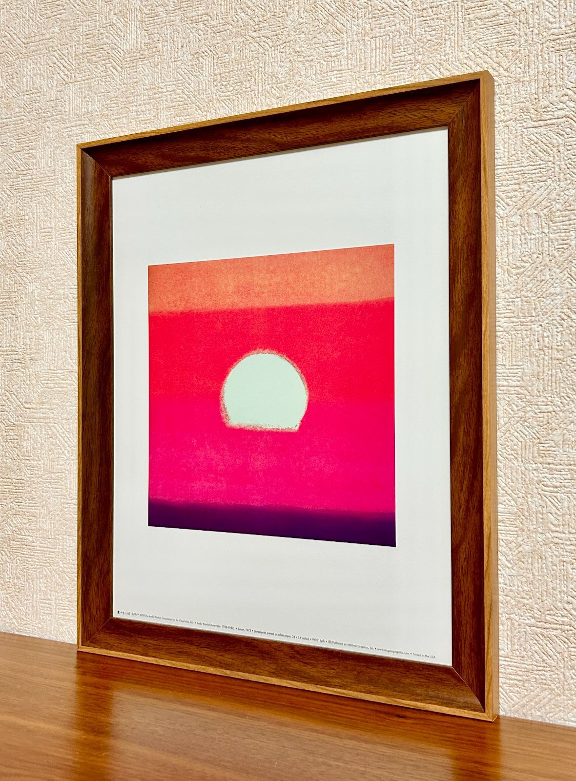 Andy Warhol　大型　リトグラフ　魔女　限定2,400部 　ウォーホル 新品☆額縁付アートポスター(BRUCE MCGAW GRAPHICS)☆アンディ