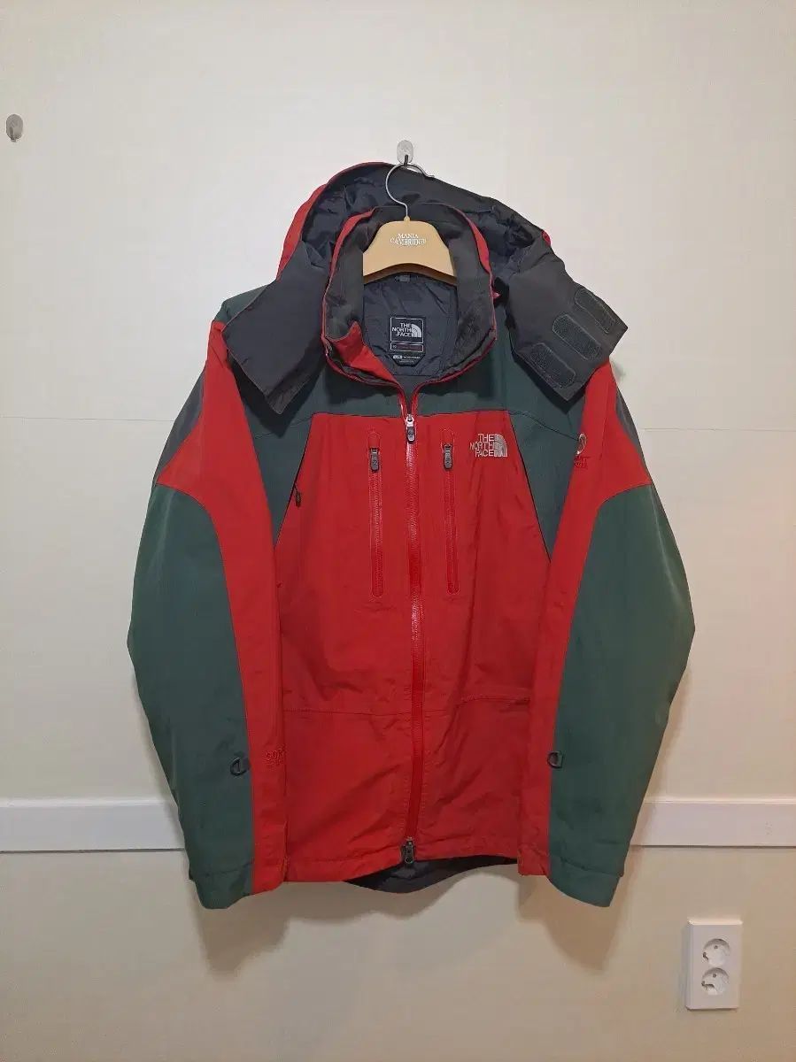 THE NORTH FACE ザ ノース フェイス GORE-TEX₍ゴアテックス ウィンドブレーカー ジャケット レッド|グリーン 100 105 サイズ