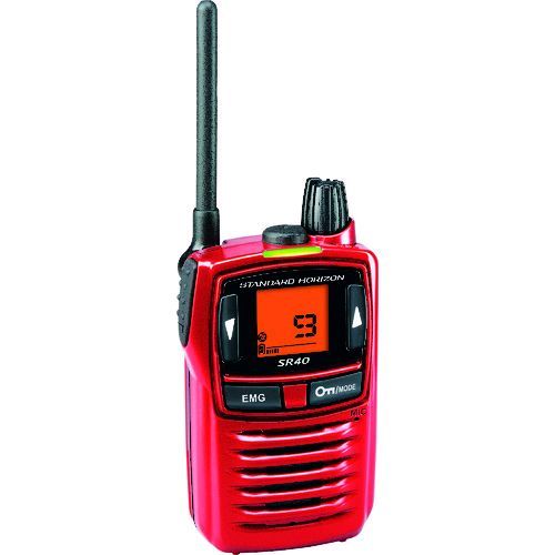 7営業日以内発送 八重洲無線 SR40-R 特定小電力トランシーバー レッド SR40R 沖縄離島販売不可