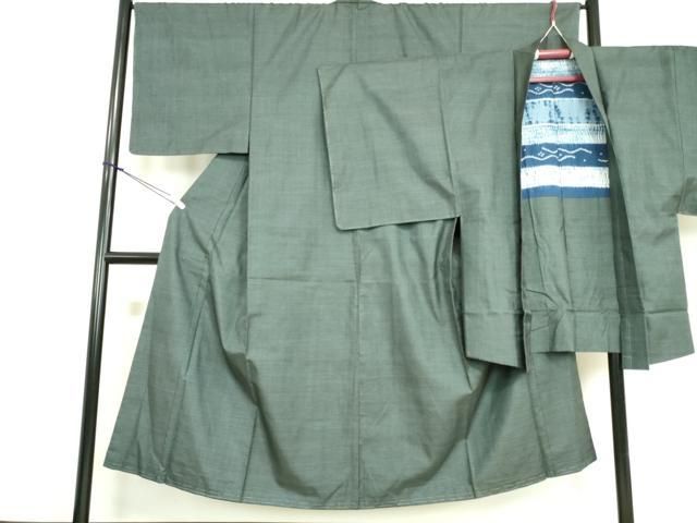 平和屋着物○男性 本場大島紬 アンサンブル 亀甲絣 正絹 逸品 AAAW4204np 