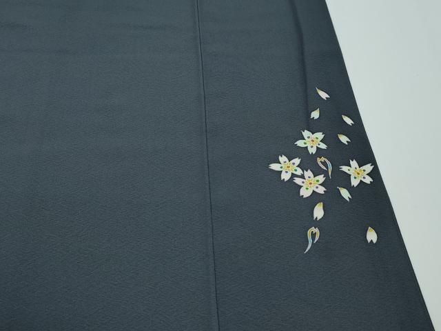 平和屋着物○本加賀友禅作家 寺井英世 訪問着 作家物 楓花