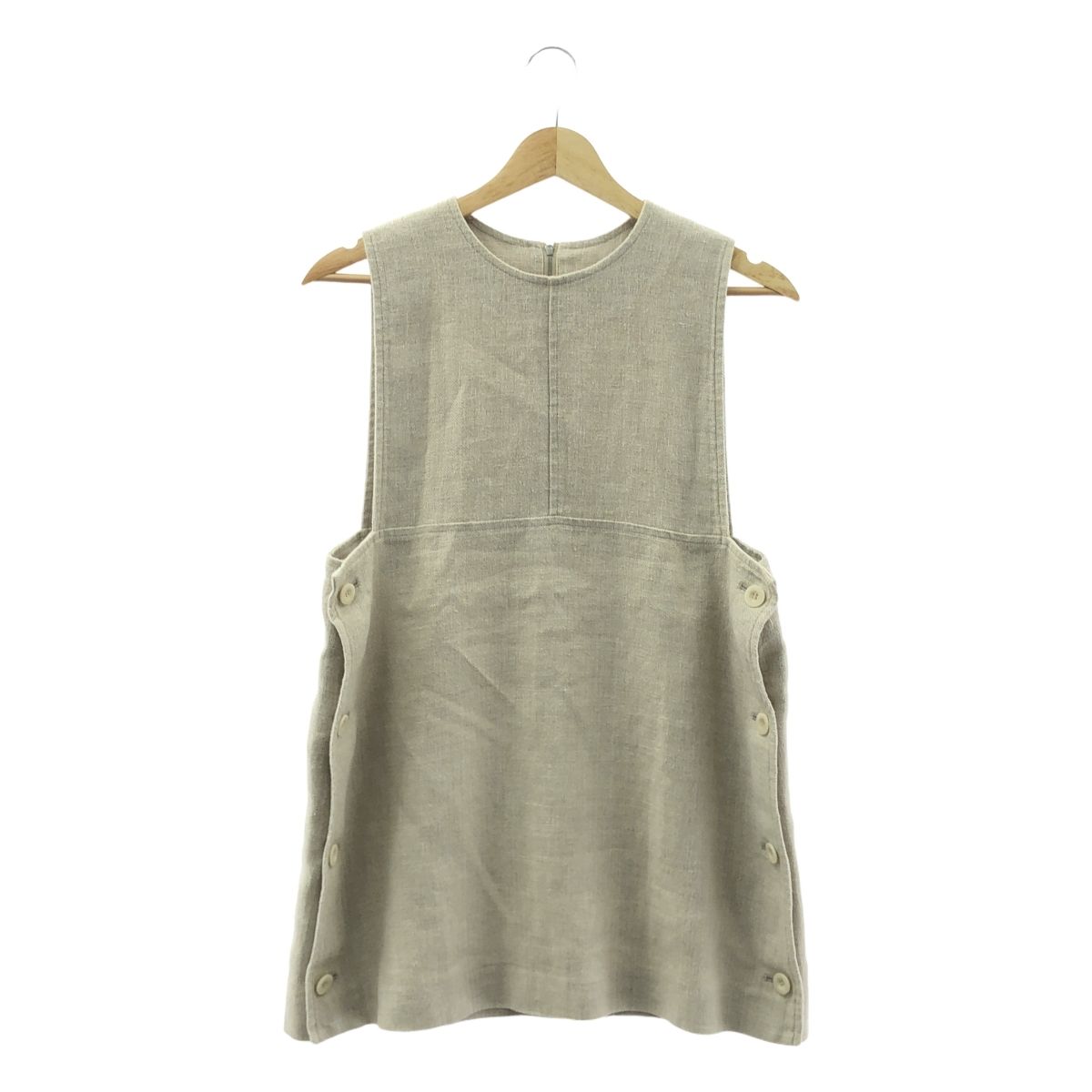 美品】 HYKE / ハイク | 2023SS | linen long vest / リネン