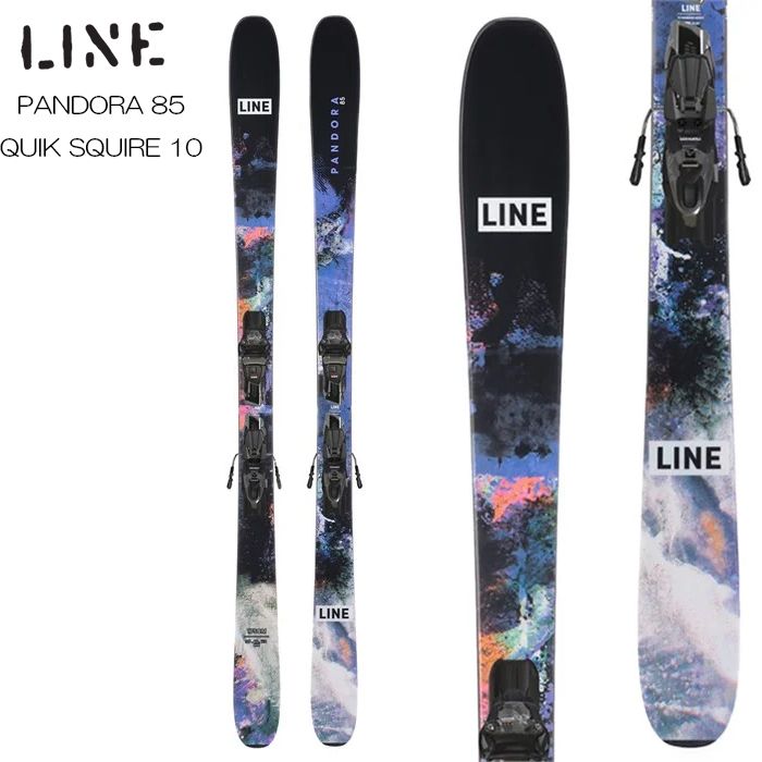 新品★LINE PANDORA 85 QUIK SQUIRE 10ビンディング付 LINE PANDORA 85 ＋MARKER QUIK SQUIRE 10｜Yahoo!フリマ（旧