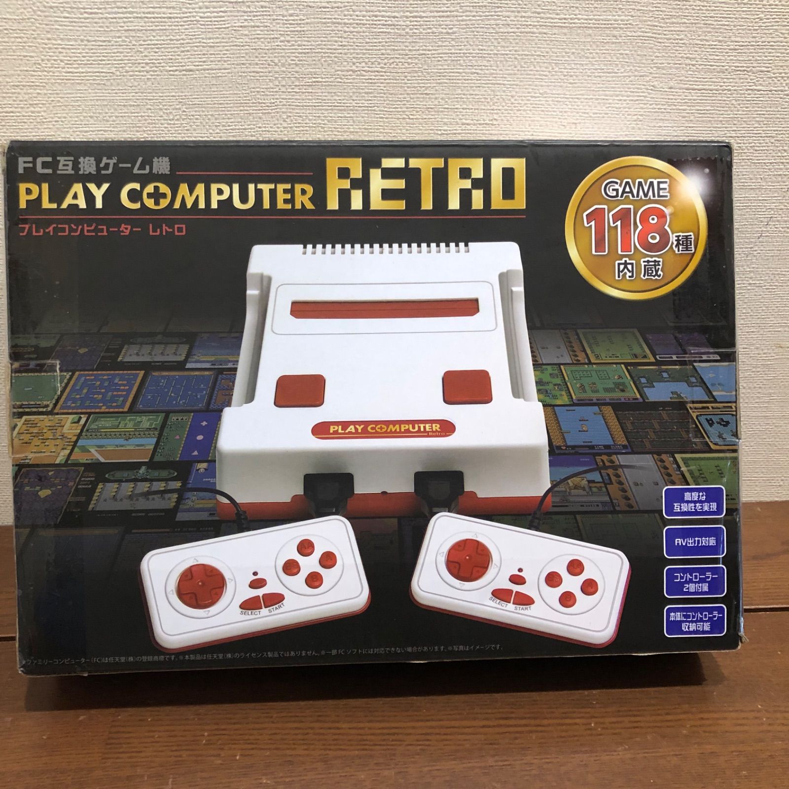 Play Computer RETRO プレイコンピュータ レトロ ゲーム118種内蔵 