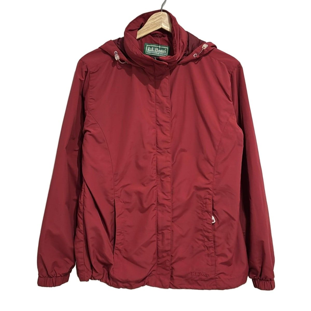 L.L.Bean エルエルビーン ブルゾン サイズS レディース - レッド 長袖|ジップアップ|オールシーズン