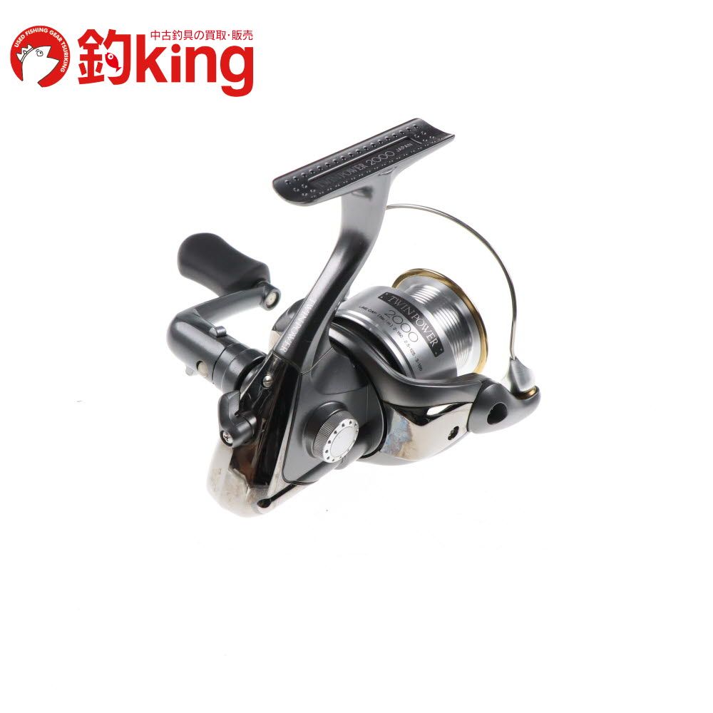 【中古/極上品】 シマノ 02 ツインパワー 2000   /W049M シマノ 02 ツインパワー 2000 /W049M 極上品 アジ 鯵 アジング