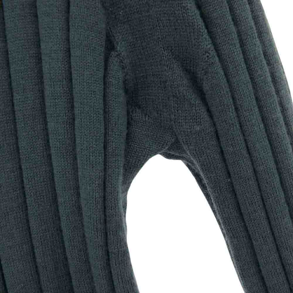 CELINE セリーヌ 7260 23FG8 ウール リブ ニット トップ インディゴ  