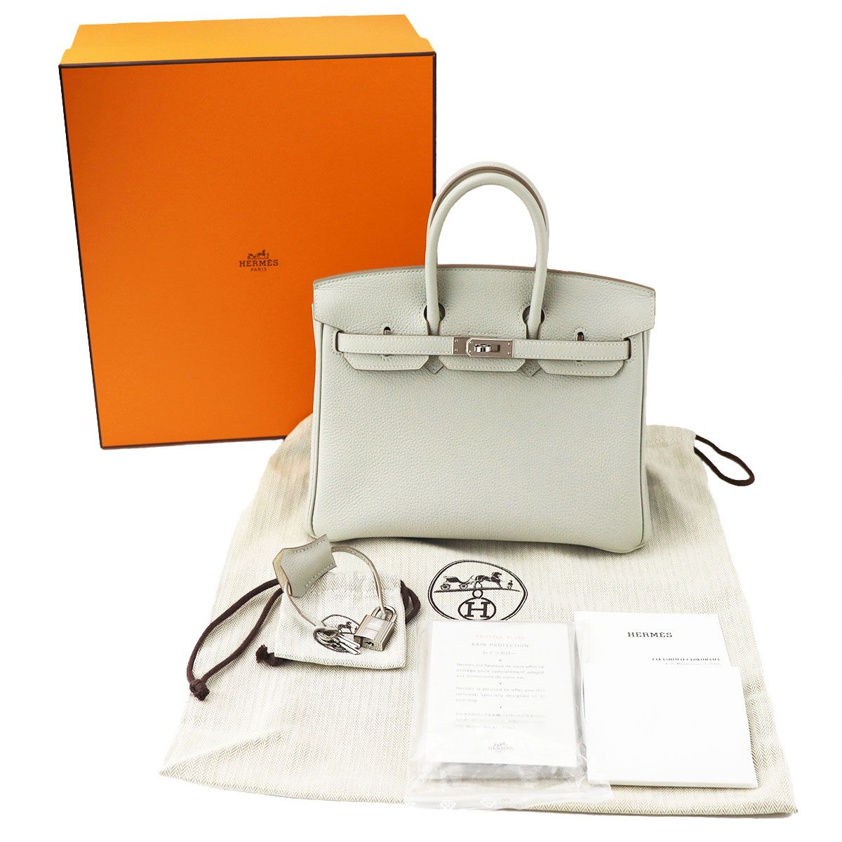 2022 エルメス　バーキン25 空箱　32×28×16 BOX 空き箱　箱　化粧箱　バーキン　25 HERMES バッグ　鞄　付属品　現行品 Yahoo!オークション - 2022 エルメス バーキン25 空箱 32×28×16 保存