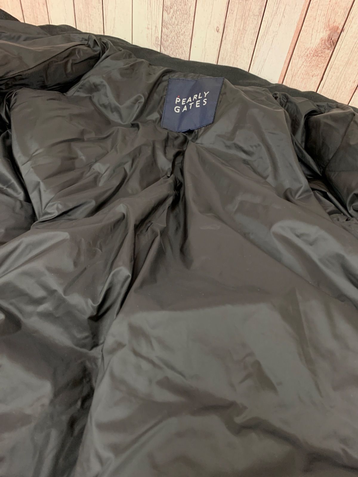 ☆PEARLY GATES パーリーゲイツ ダウンジャケット サイズ1 ロゴ ゴルフ