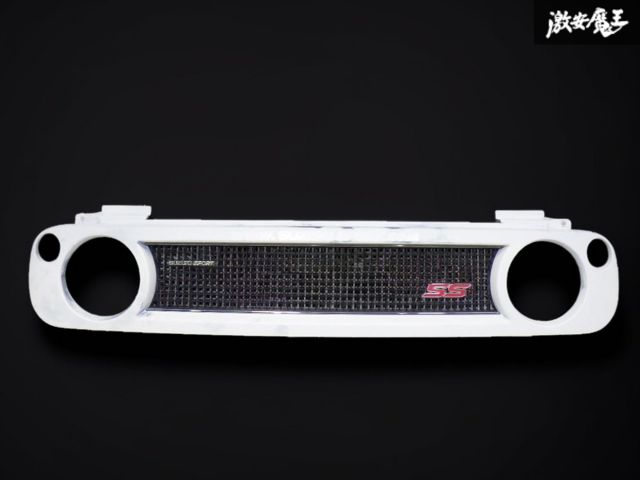 【美品】ラパンss 純正グリル　白 美品】ラパンss 純正グリル白