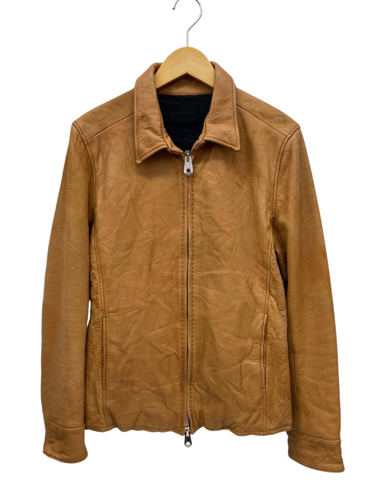 JUN HASHIMOTO (ジュンハシモト) ZIP SHIRTS JACKET レザー