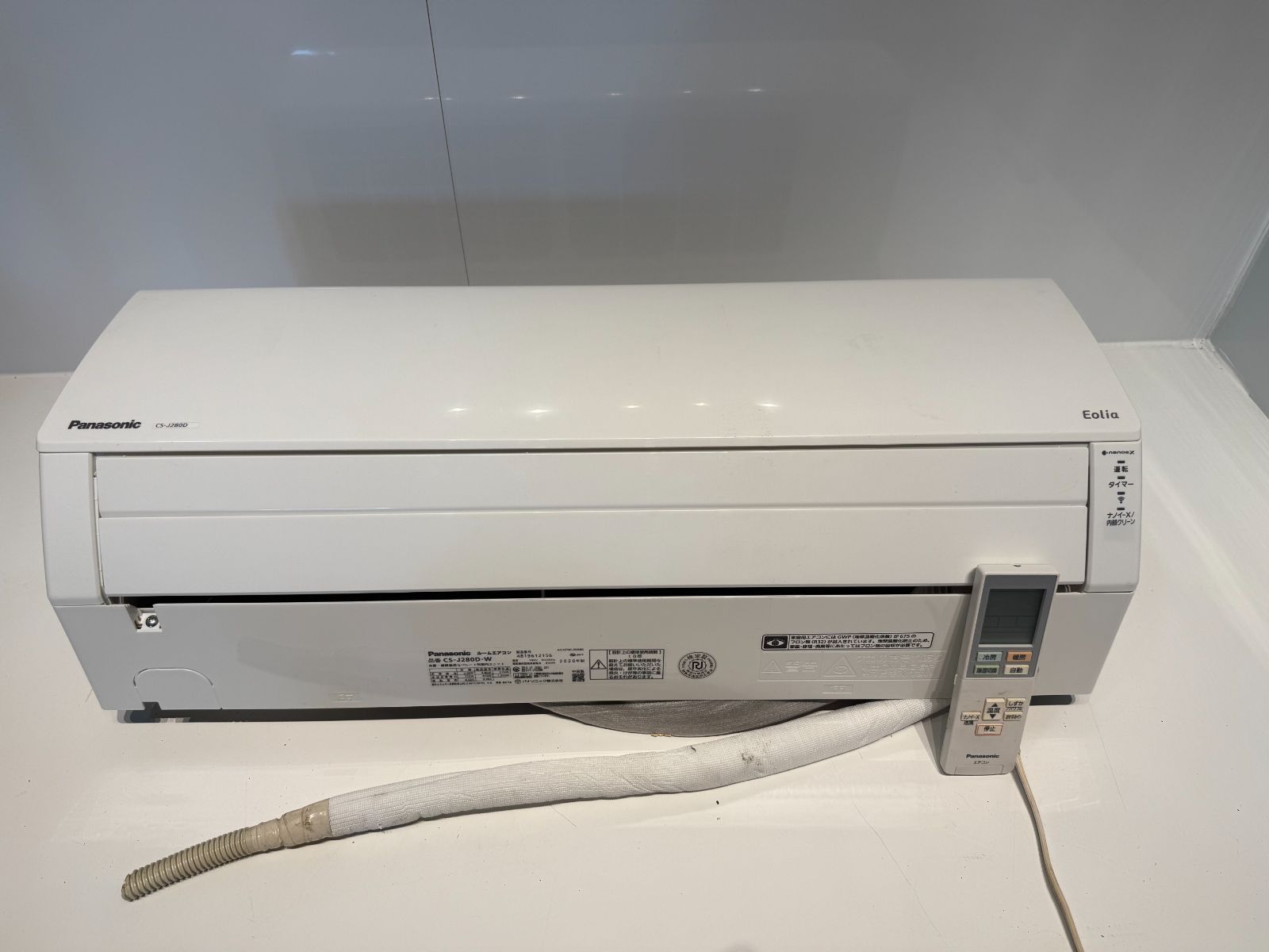 18 Panasonic 2020年製 エアコン 分解洗浄済 10〜12畳用 18 Panasonic 2020年製エアコン 10~12畳用 整備済み - メルカリ