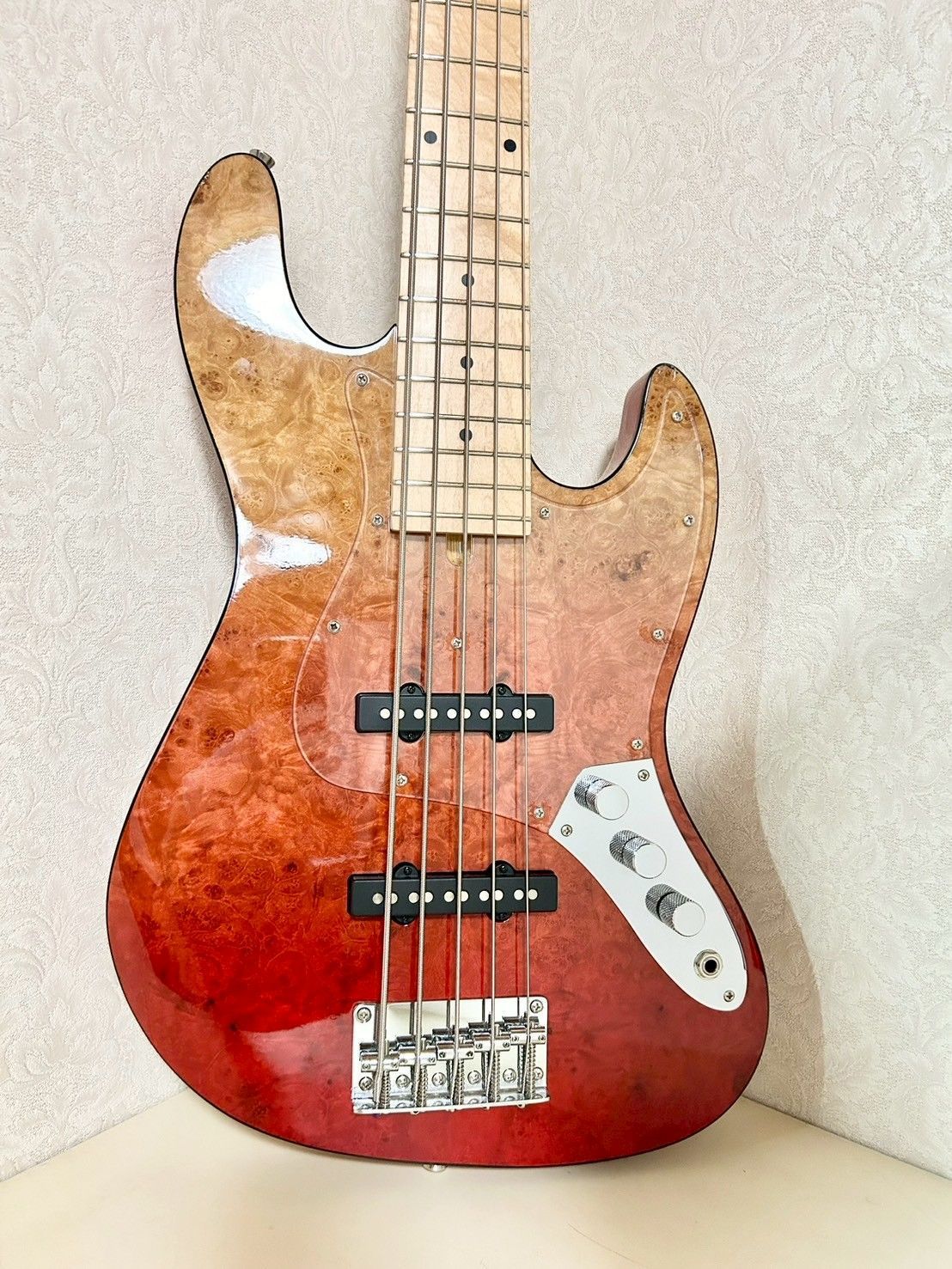 Bacchus バッカス WL-534S 5弦ベース WOODLINE ウッドライン ジャズべ ジャズベースタイプ