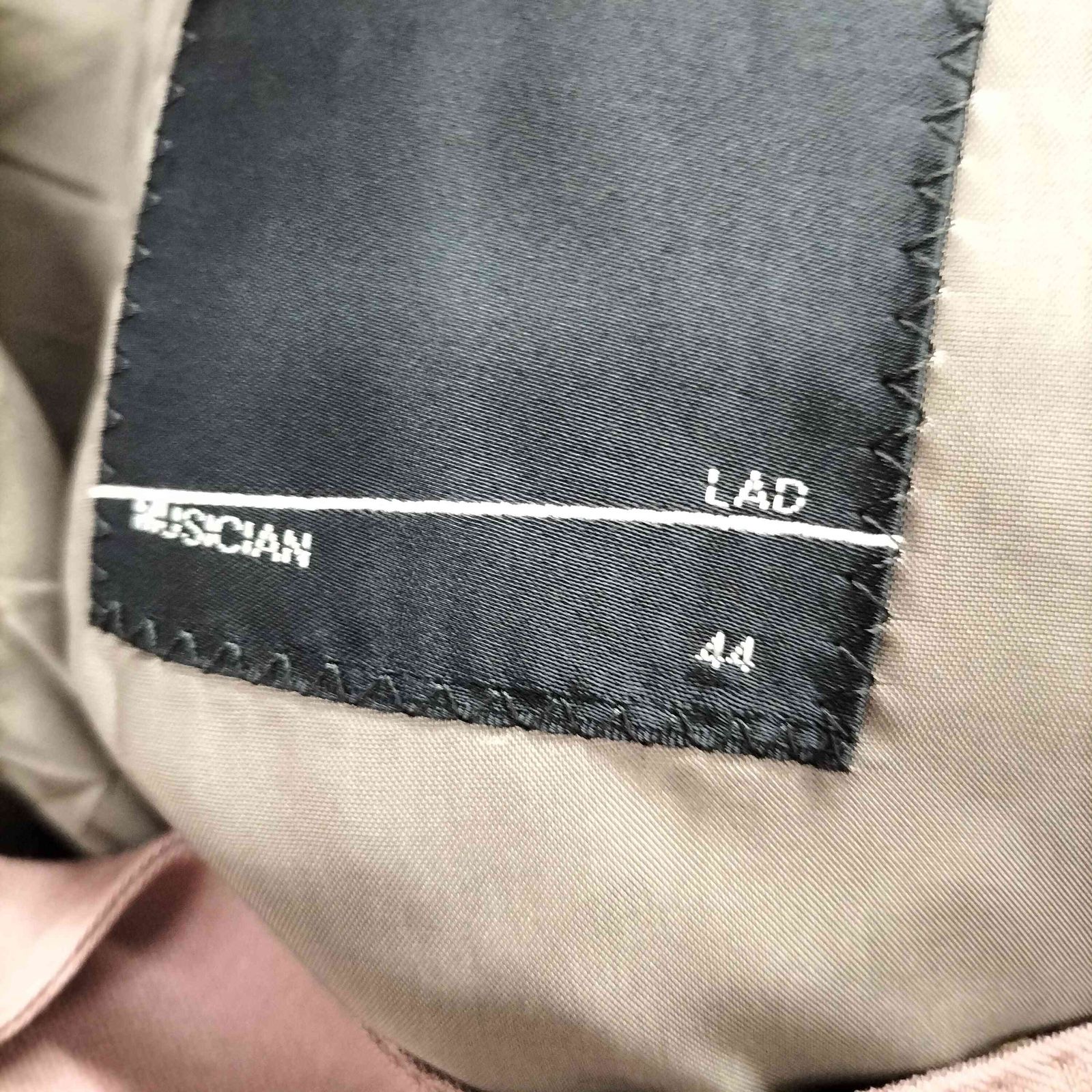 ラッドミュージシャン LAD MUSICIAN 16AW ウールギャバ フライフロント 1Bテーラードジャケット スラックス セットアップ メンズ  44/46 - メルカリ