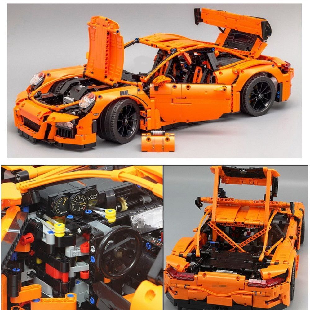 【新作】【即納】【国内発送】レゴ　テクニック　互換品　ポルシェ　911 RSR 42096　保障有 翌日発送 欠品保証 国内発送 レゴ 互換 外箱なし