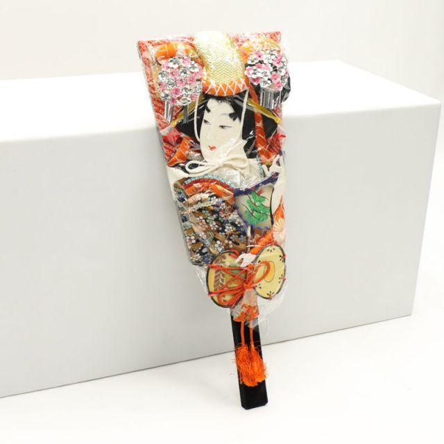 羽子板 1 浅妻 30号 正月飾り 羽子板 正絹振袖シリーズ 極上正絹振袖羽子 浅妻13号