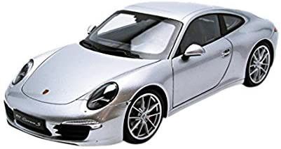 WELLY 1/18 ポルシェ 911 991 カレラ S シルバー 開閉 Porsche