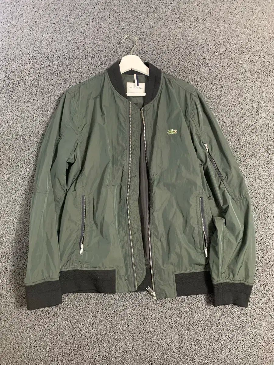 LACOSTE ラコステ ボンバージャケット ブルゾン ボア カーキ ラコステ