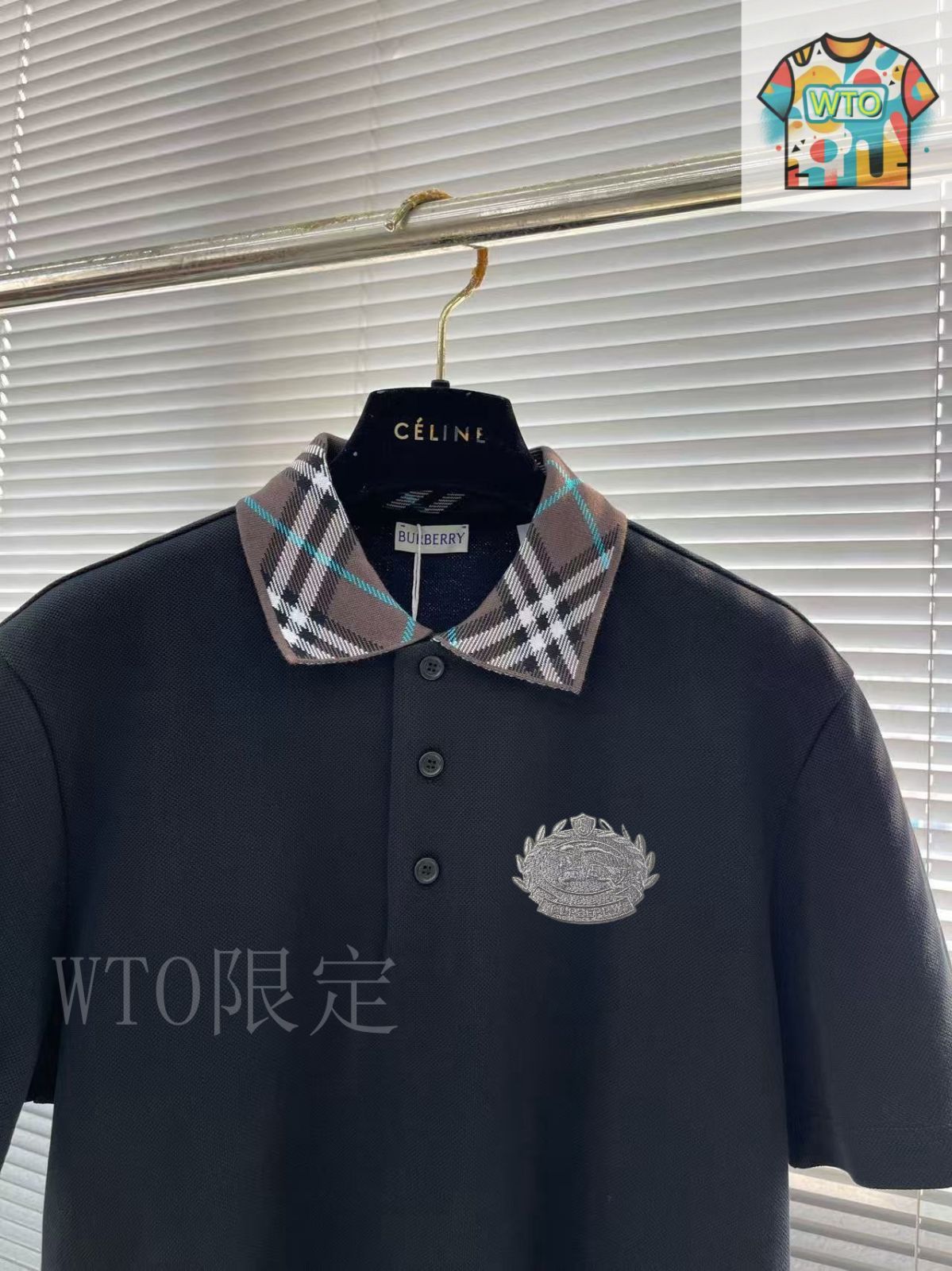 今日特価】BURBERRY サマーポロシャツ-3 - メルカリ
