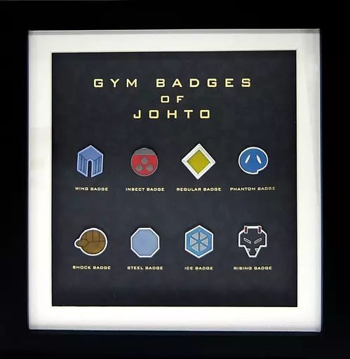 ジョウト ジムバッジコレクションコンプリートセット - メルカリ