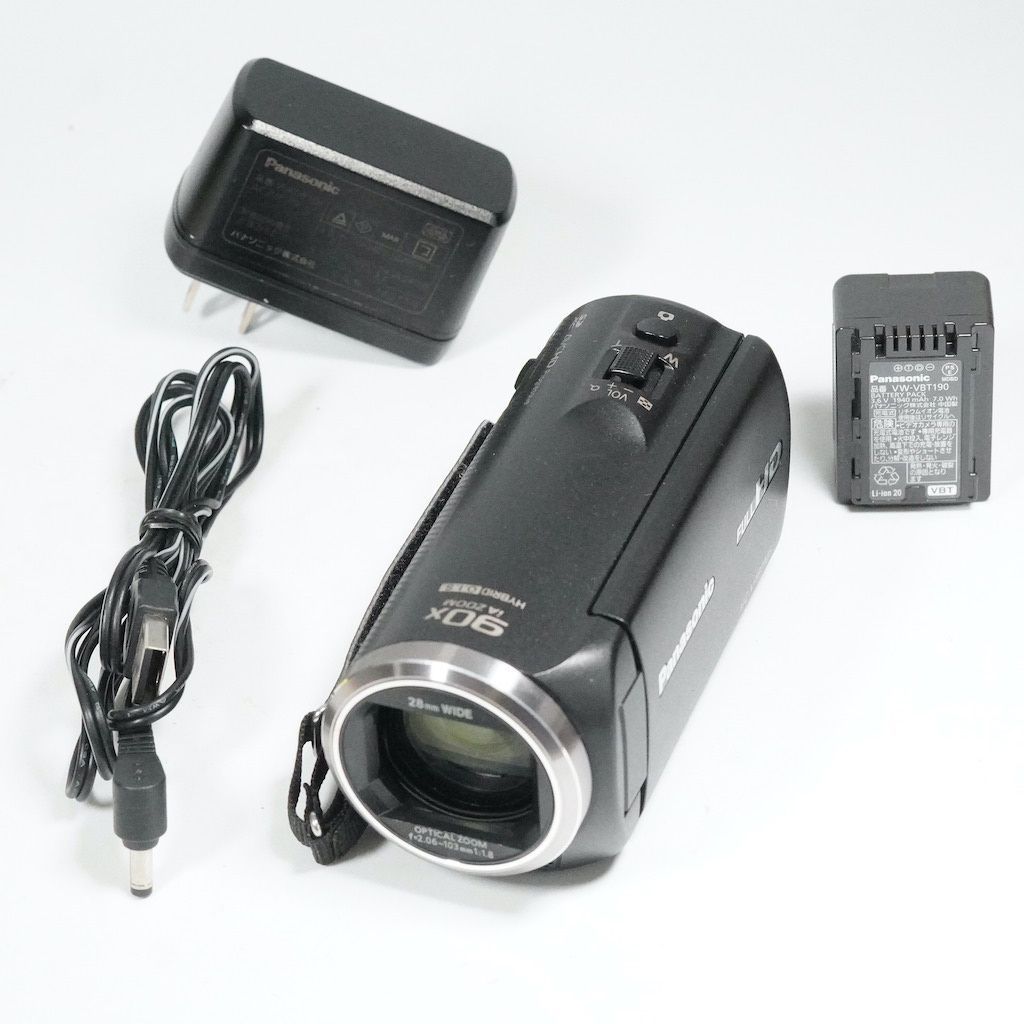 Panasonic パナソニック HC-V480MS ブラック 返金保証 |2250