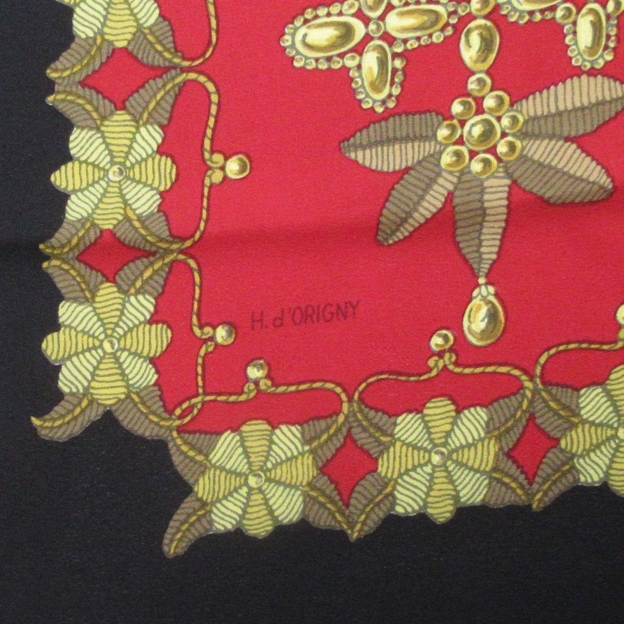 HERMES エルメス カレ140 ムスリン シフォンスカーフ 大判