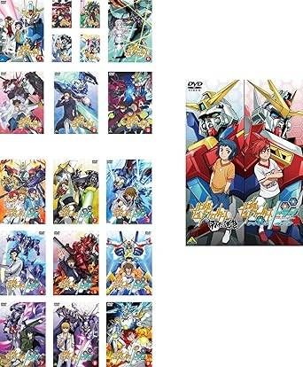 ガンダムビルドファイターズ 全9巻 トライ 全9巻 特別編 GMの逆襲|アイランド ウォーズ 全19巻セット レンタル落ち DVD