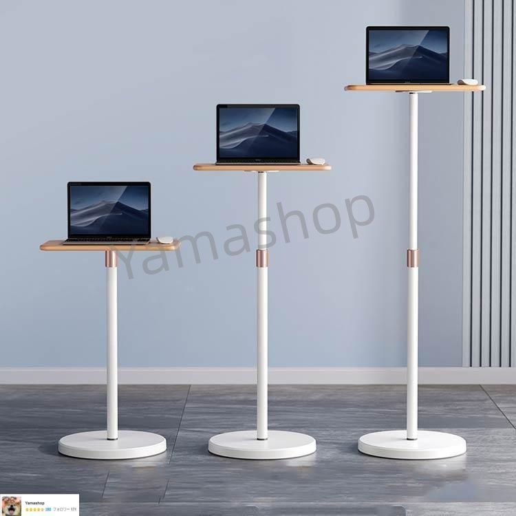 スタンディングデスク 昇降式テーブル 昇降デスク パソコン おしゃれ コンパクト 昇降式サイドテーブル テーブル 机 プロジェクター台 プロジェクター