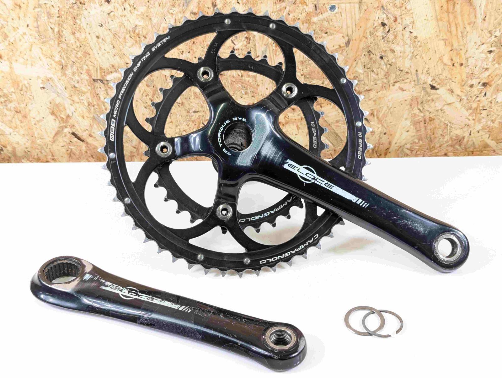 Campagnolo カンパニョーロ Veloce ベローチェ パワートルク 50 34t BCD110 クランク FC240830BO - メルカリ