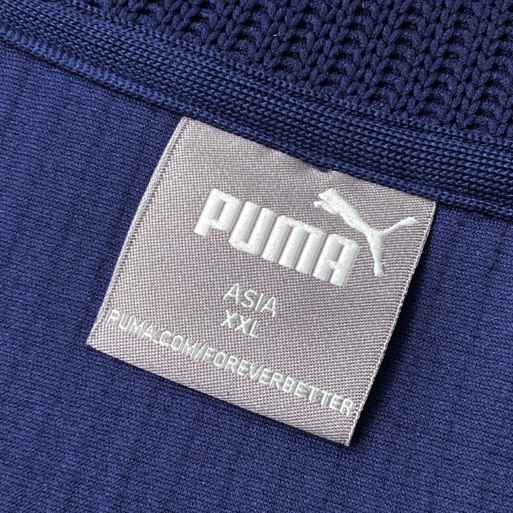 サイズ：XXL PUMA GOLF プーマゴルフ 切替 ニット ジップ