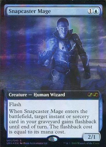 中古】マジックザギャザリング [神話R]：【FOIL】Snapcaster Mage/瞬唱