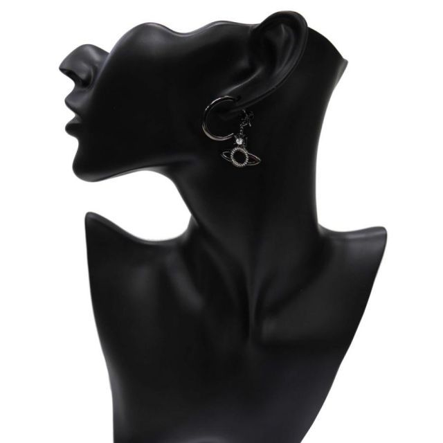 Vivienne Westwood｜【片耳】MIRANDAピアス ガンメタ VivienneWestwood