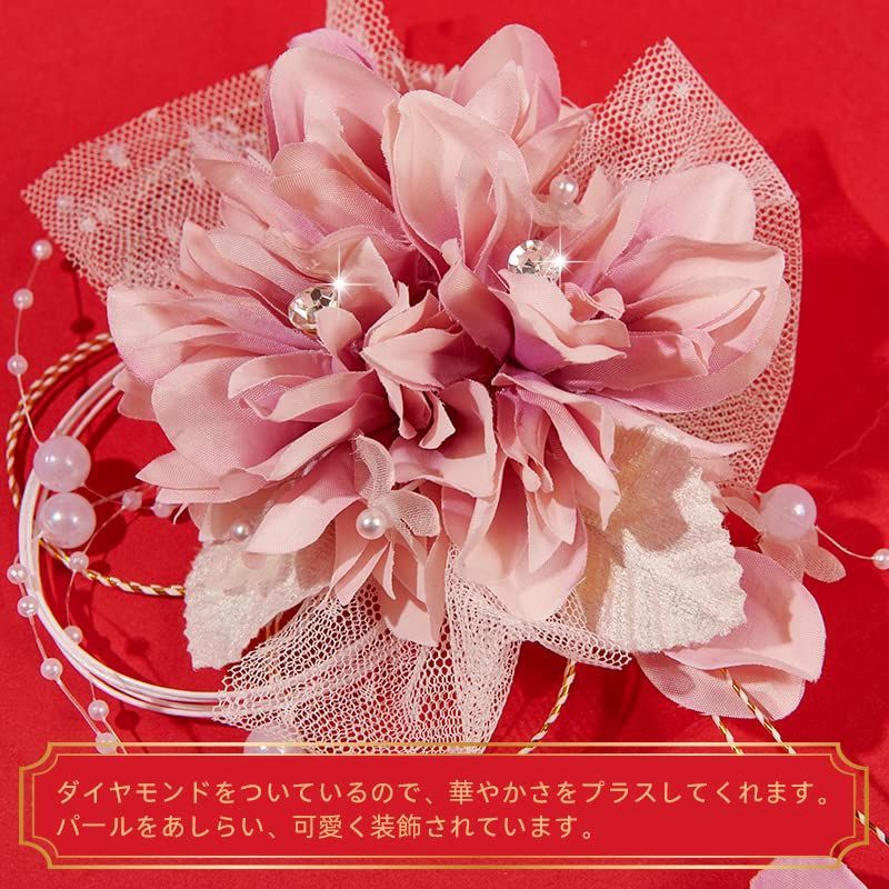 髪飾り 袴 卒業式 七五三 成人式 和装 花 和装髪飾り 着物 結婚式 振袖 浴衣 つまみ細工 髪 飾り 成人式卒業式袴着物振袖七五三結婚式ショートヘア髪飾り