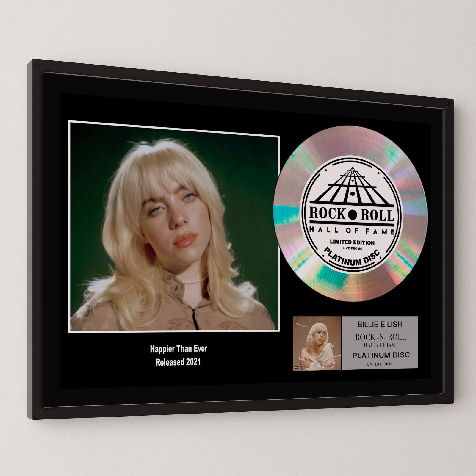 ビリー・アイリッシュ Billie Eilish gold 金 ゴールド platinum