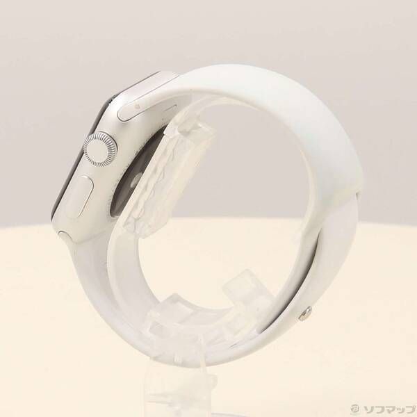 中古品〕 Apple Watch Series 3 GPS 38mm シルバーアルミニウム 中古品〕 Apple Watch Series 3 GPS 38mm シルバーアルミニウム