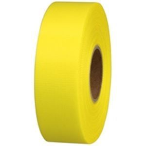 (業務用10セット) ジョインテックス カラーリボン黄 24mm*25m 10個
