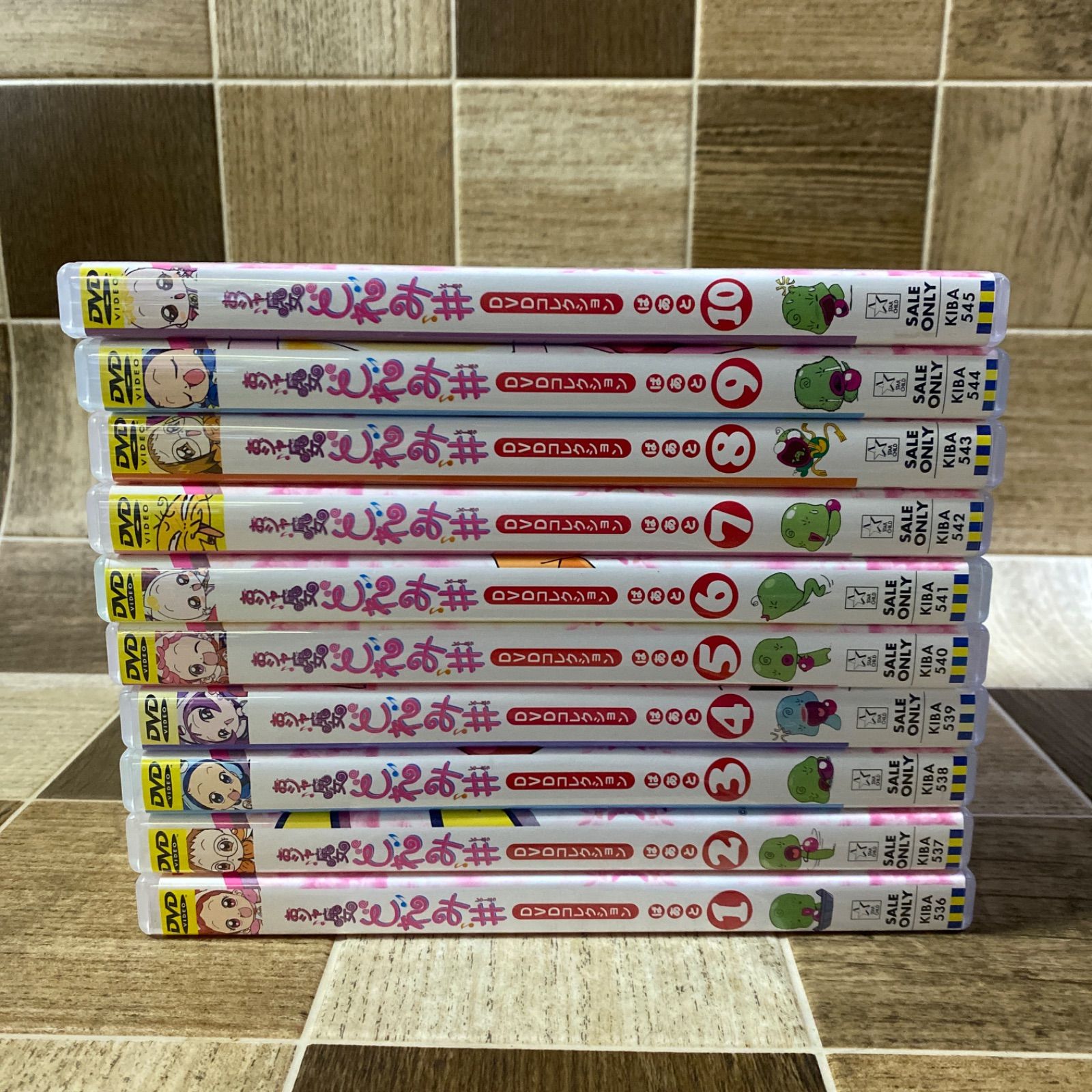 DVD 全10巻セット おジャ魔女どれみ#(しゃーぷっ) DVDコレクション