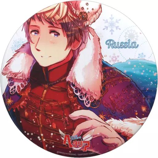 中古】バッジ・ピンズ ロシア アート缶プレートコレクション
