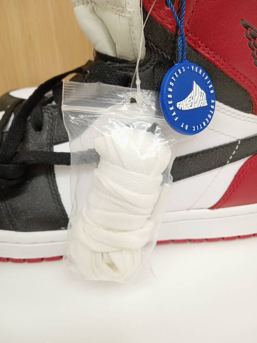 美品 Nike ナイキ Air Jordan 1 Retro High OG Black Toe 2013 エアジョーダン1 レトロ  555088-184 箱 替え紐あり 29 レッド 通年