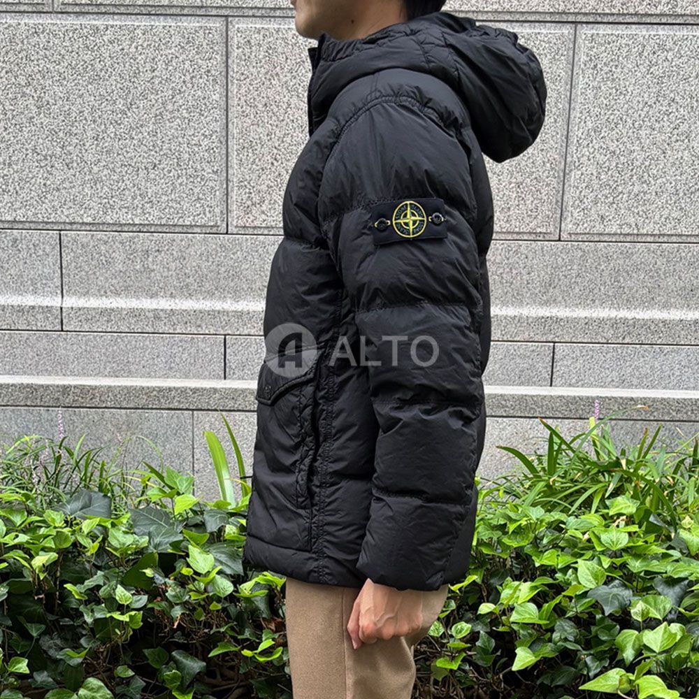 STONE  フード付きダウンジャケット STONE ISLAND ストーンアイランド ダウンジャケット 791540324