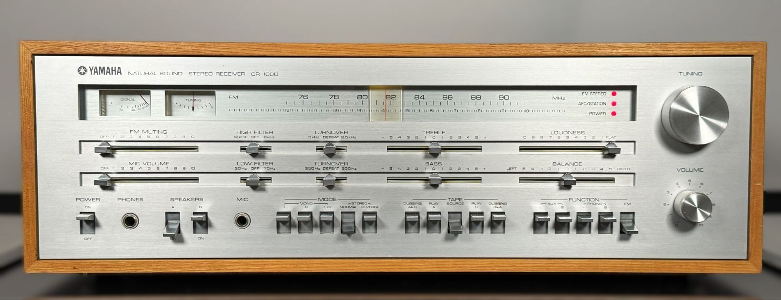 YAMAHA CR-1000 レシーバー 上レストア品
