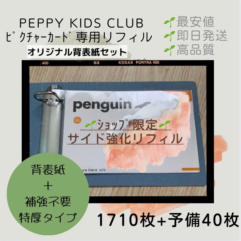 ペッピーキッズクラブ ピクチャーカード収納ファイル - 知育玩具