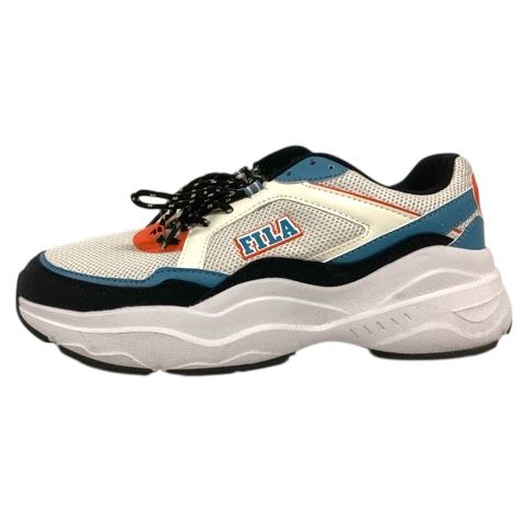 フィラ FILA スニーカー FC2217 厚底 ローカット メッシュ ロゴ