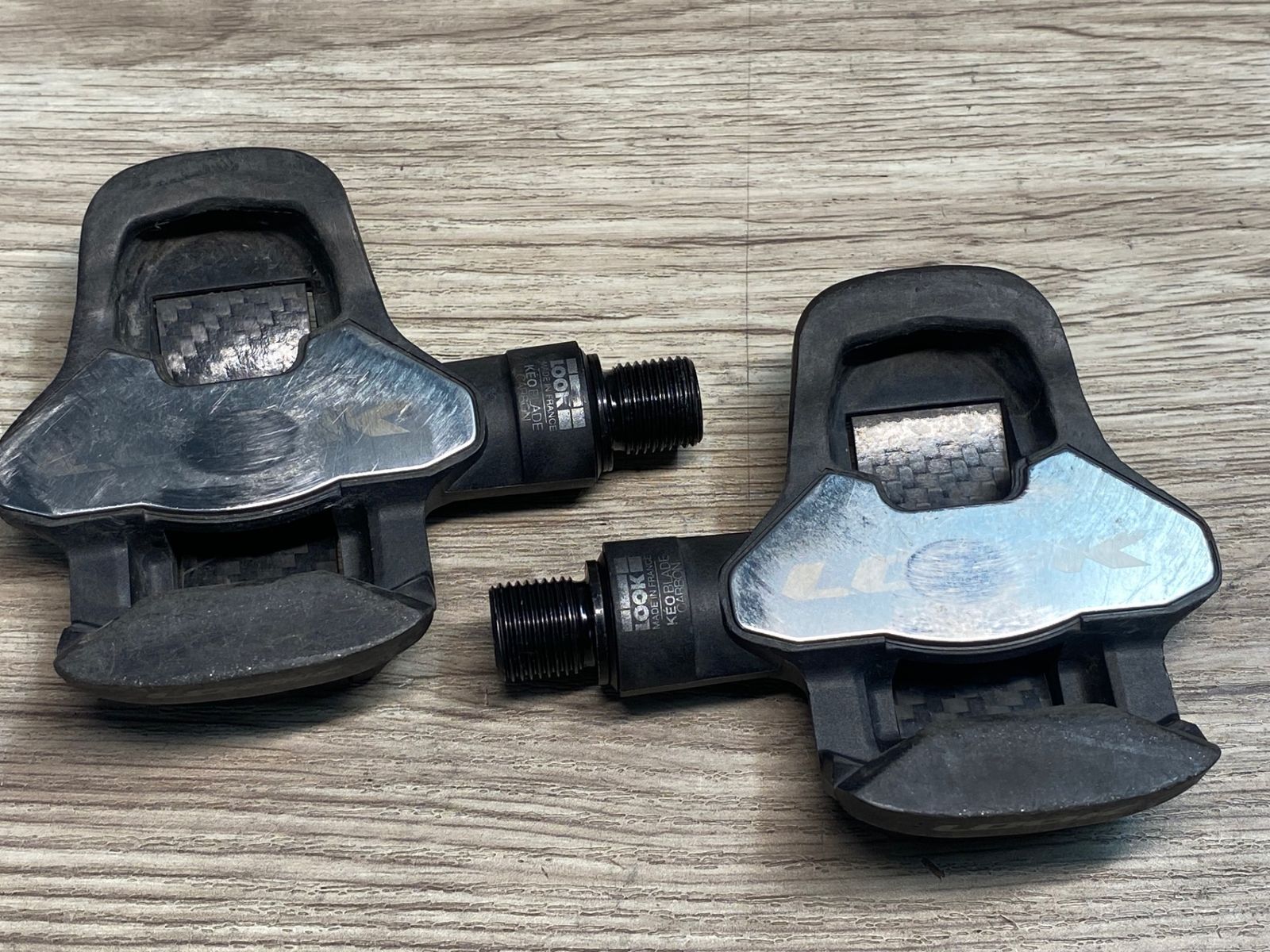 JI753 ルック LOOK KEO BLADE CARBON 16 クロモリシャフト ビンディングペダル