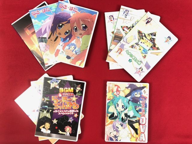 らき☆すた DVD らき☆すたの森 CD-ROM らき☆すた CD らき☆すた OVA 計10枚 セット 未使用に近い - メルカリ