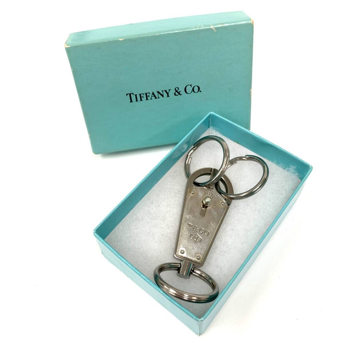 ■TIFFANY&Co. ティファニー■メイカーズ バレット ■キーホルダー TIFFANY&Co. ティファニー メイカーズバレット・キーリング B