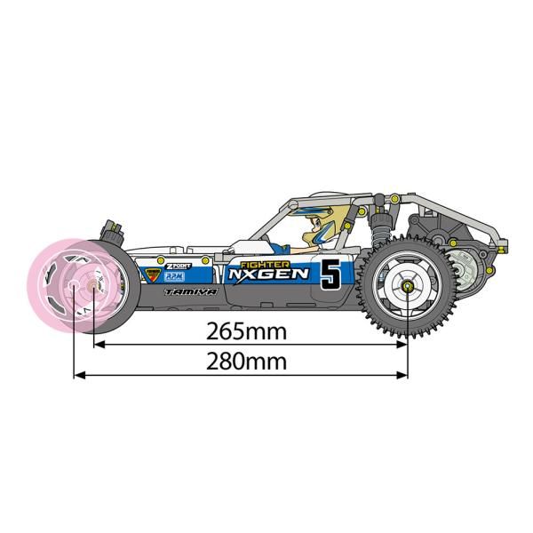 1/10RC ファイター ネクスジェン TAMIYA 1/10RC ファイター ネクスジェン (DT-04シャーシ) RC ラジコン