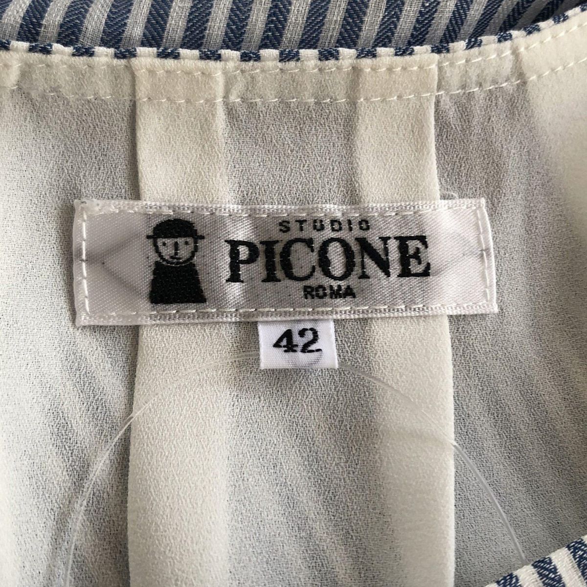PICONE(ピッコーネ) チュニック サイズ42 M レディース美品 - 白