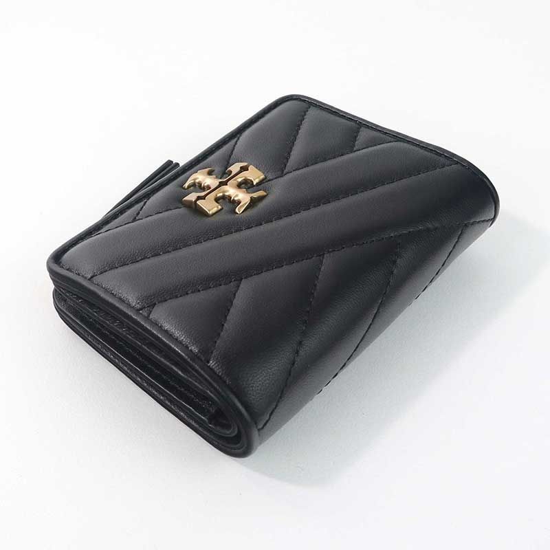 Tory Burch 黒 二つ折り財布 TORY BURCH トリーバーチ 財布 小物 二