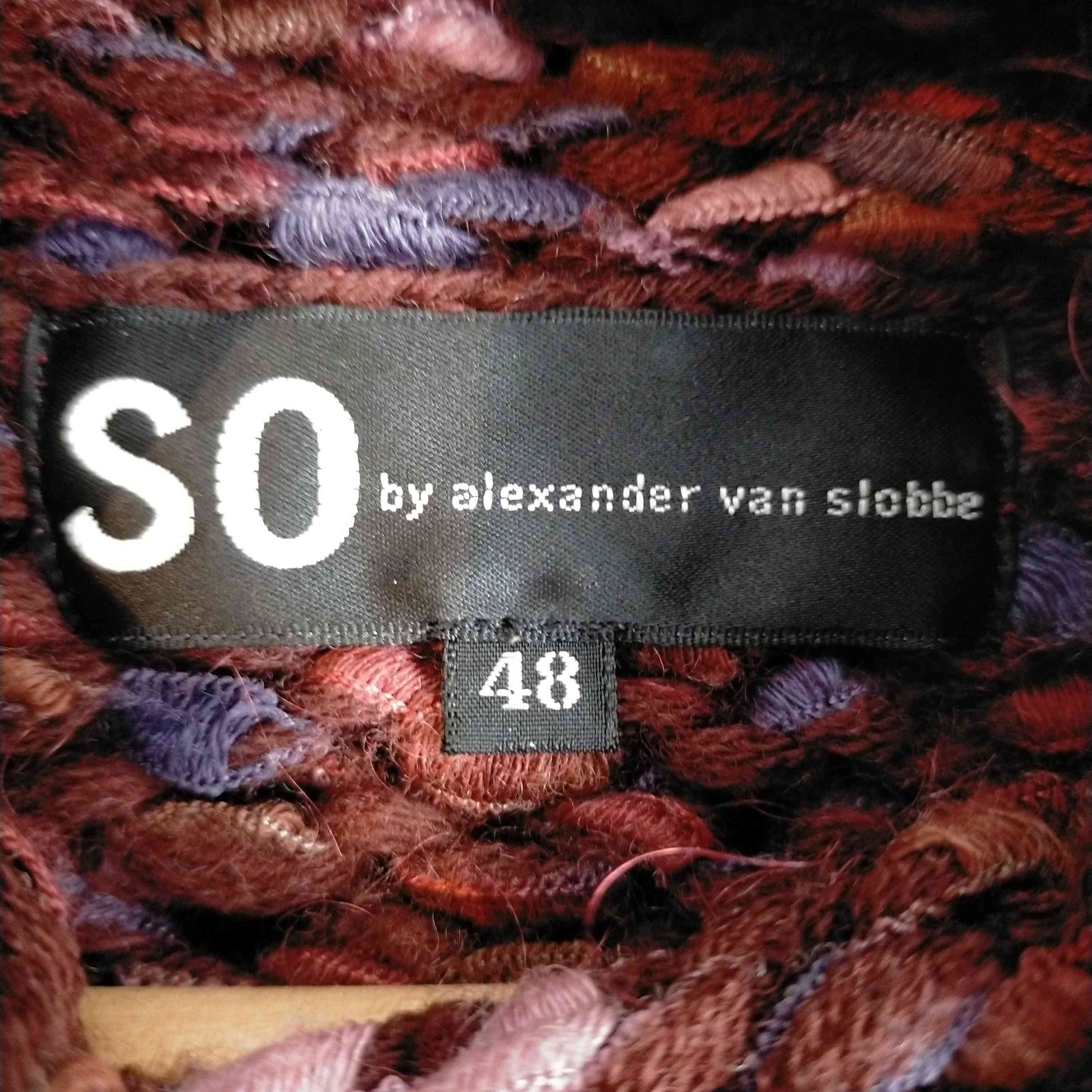 ソーバイアレクサンダーヴァンスロベ SO by alexander van slobbe 総柄 